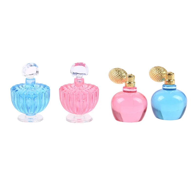 1Set 1:12 Dollhouse Miniature Perfume Model Doll House Bedroom Bath Decor Kids Pretend Play Toys 6
