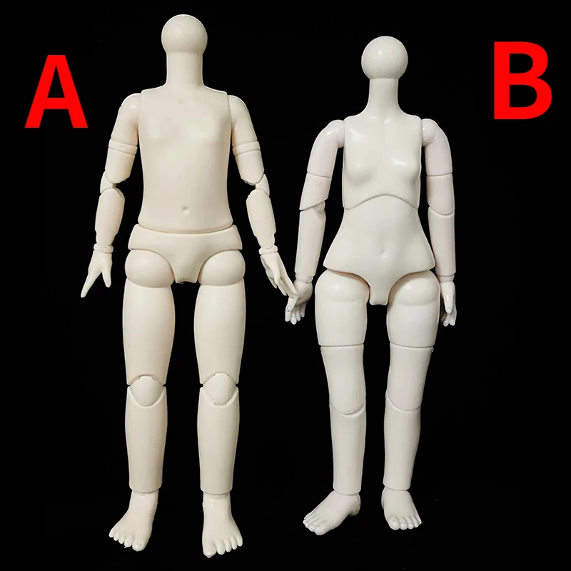 New DIY Anime Face Doll Head or Whole Doll 1/6 Bjd Dolls Joint Moveable Kids Girl Toy Gift 30cm Doll