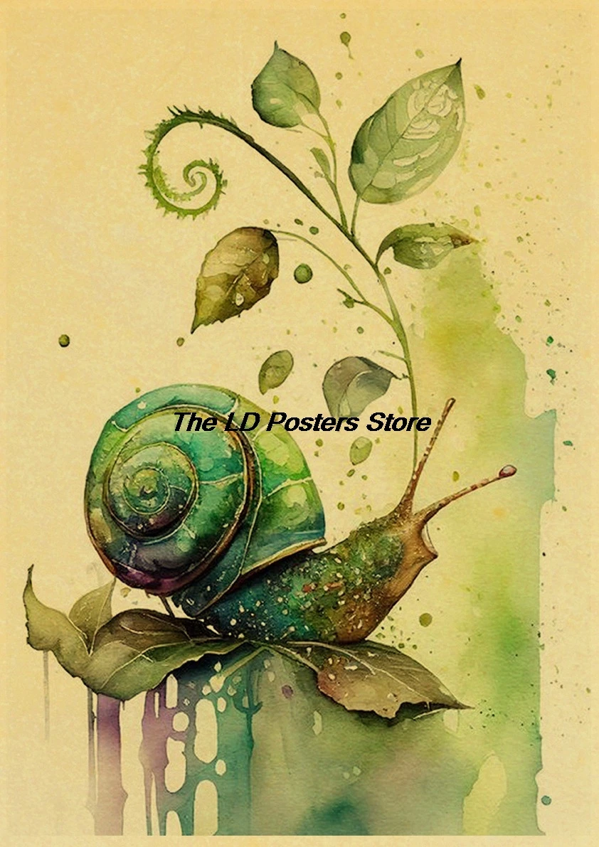 Poster di animali ad acquerello - immagine 4