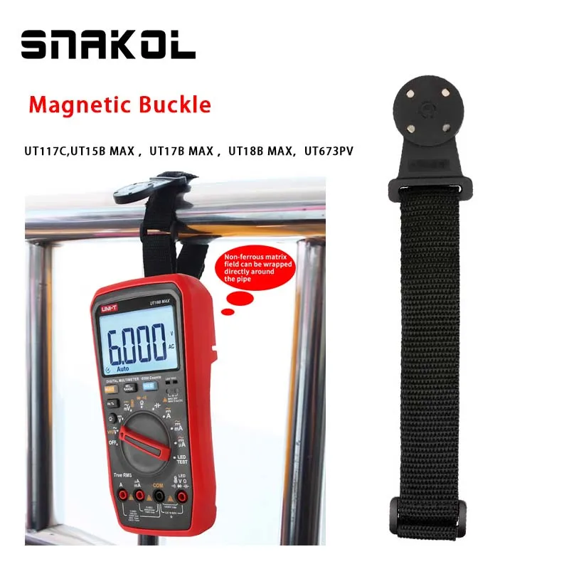Magnetic Strap Hanging Strap Magnet Hanger Kit for Multimeter
