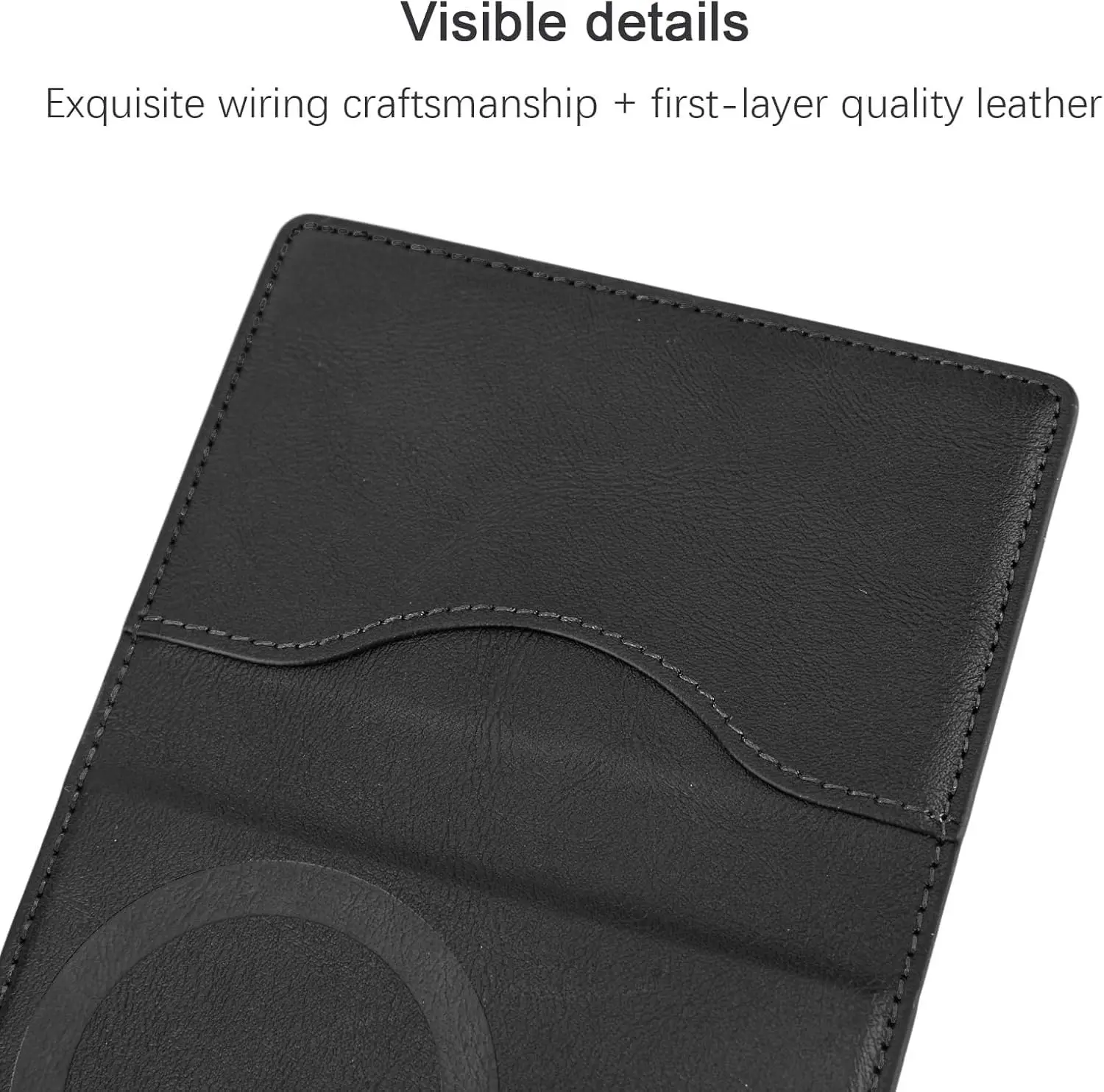 Magnetic Trifold Wallet with Magsafe Compatibility