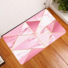 

Gold Rose Textura Simple Style Non Slip Rugs Bath Mat Dropshipping House Entrance Mat Welcome Door Mat Luxury Bathroom Rugs
