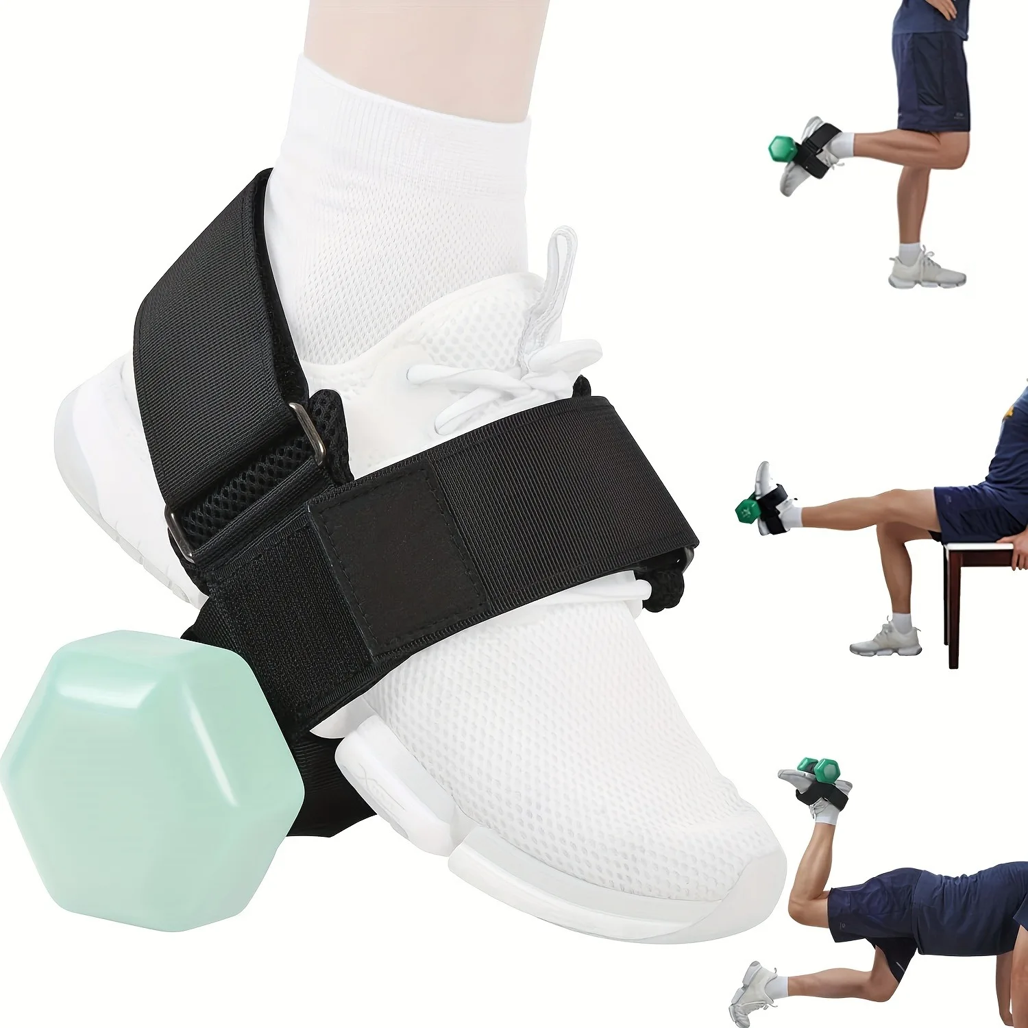 Dumbbell Foot Attachment Tibialis Trainer Adjustable ankle weights gym accessories Leg Workouts at Home Leg extensions Home Gym Equipment