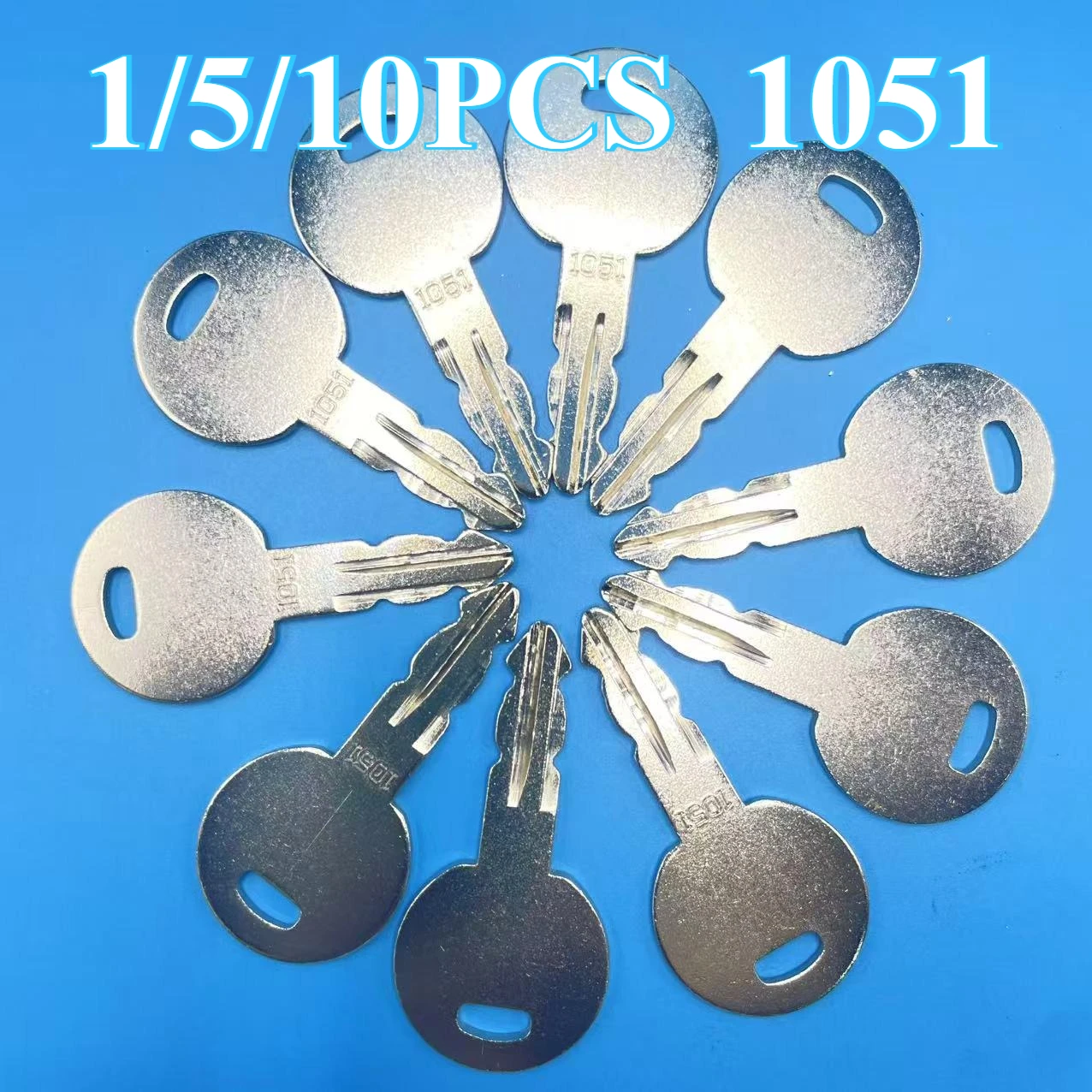 1/5/10PCS 1051 Excavator Ignition Keys Compatible With Thwaites ...