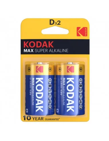 Batteria Alcaline Kodak Max D Lr20 2 Unità Batteria Alcaline Kodak Max D Lr20 2 Unità