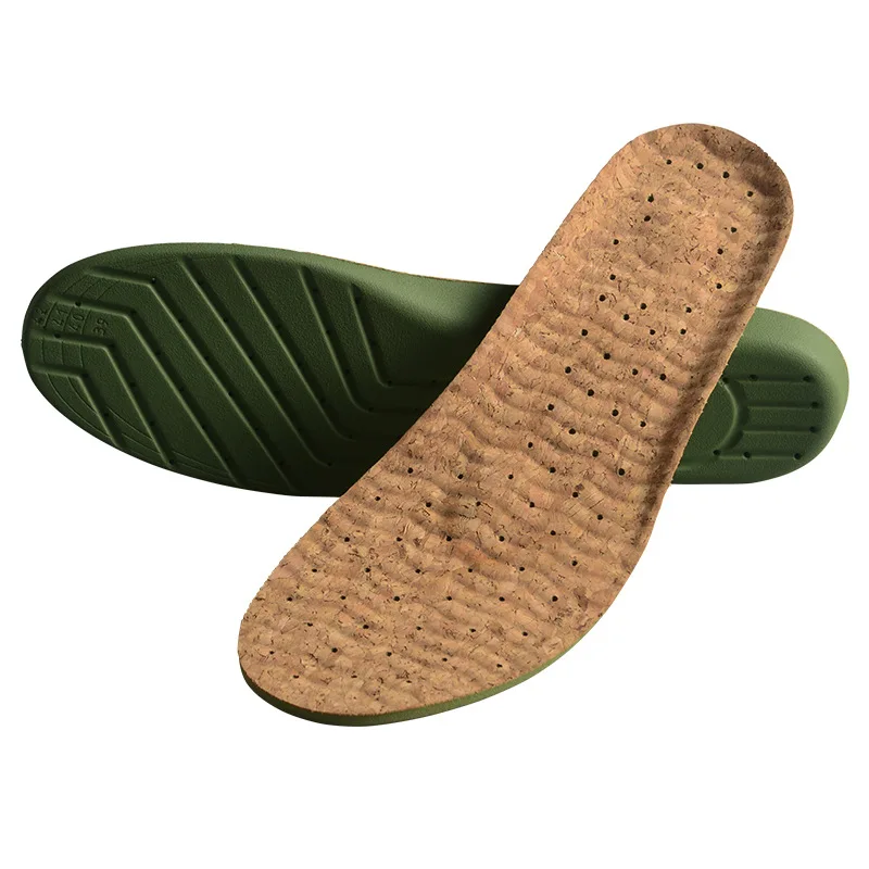 Cork Orthotic Insoles Arch Support Gel Pad Arch Support Flat Feet