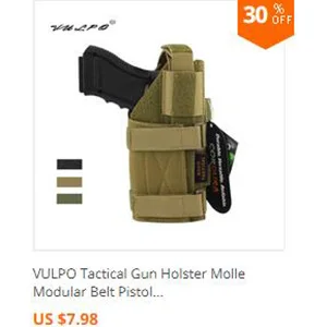 VULPO Tactical Concealed Gun Carry Holster Leather Underarm Shoulder Pistol Holster For M9 M1911 Glock SIG P226 P320 XD