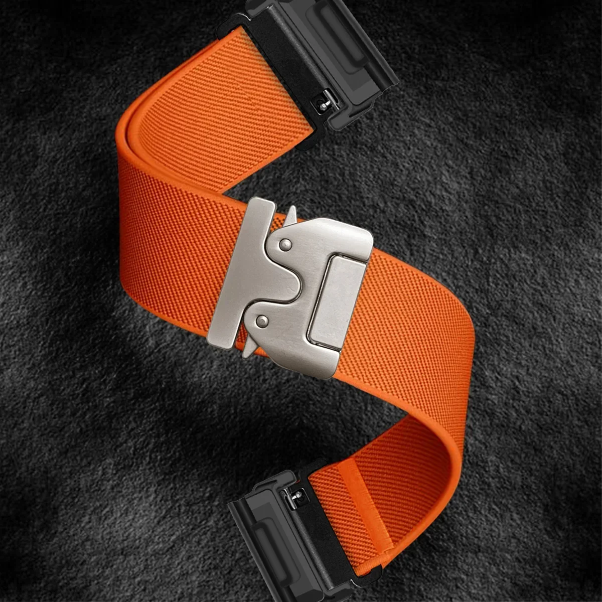 Nylon Quick Fit Sports Bracelet Strap - 26/22/20mm Adjustable Band