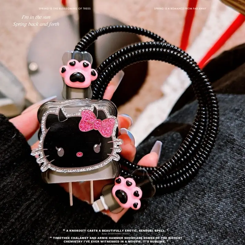 Cartoon Cat Fast Charging Cable Protector Gift