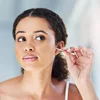 100pcs Disposable Double-ended Cotton Swabs for Ear Cleaning and Makeup Removal 6
