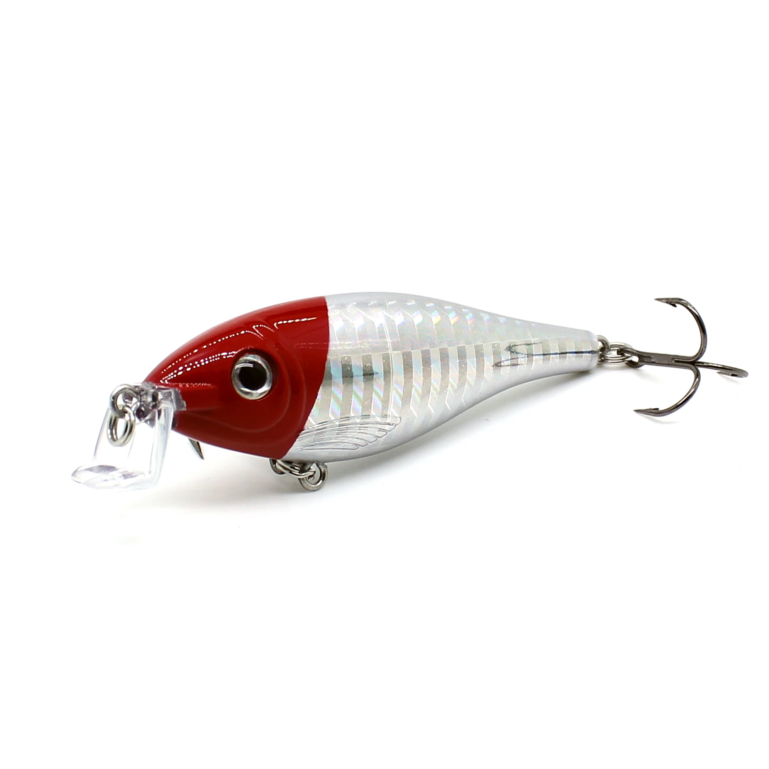 Aoclu Floating Minnow 70Mm 8.5G Deep Sea Diver Hard Bait Wobbler Rable Vmc Strong Treble Hooks Fishing Lure Japan Quality