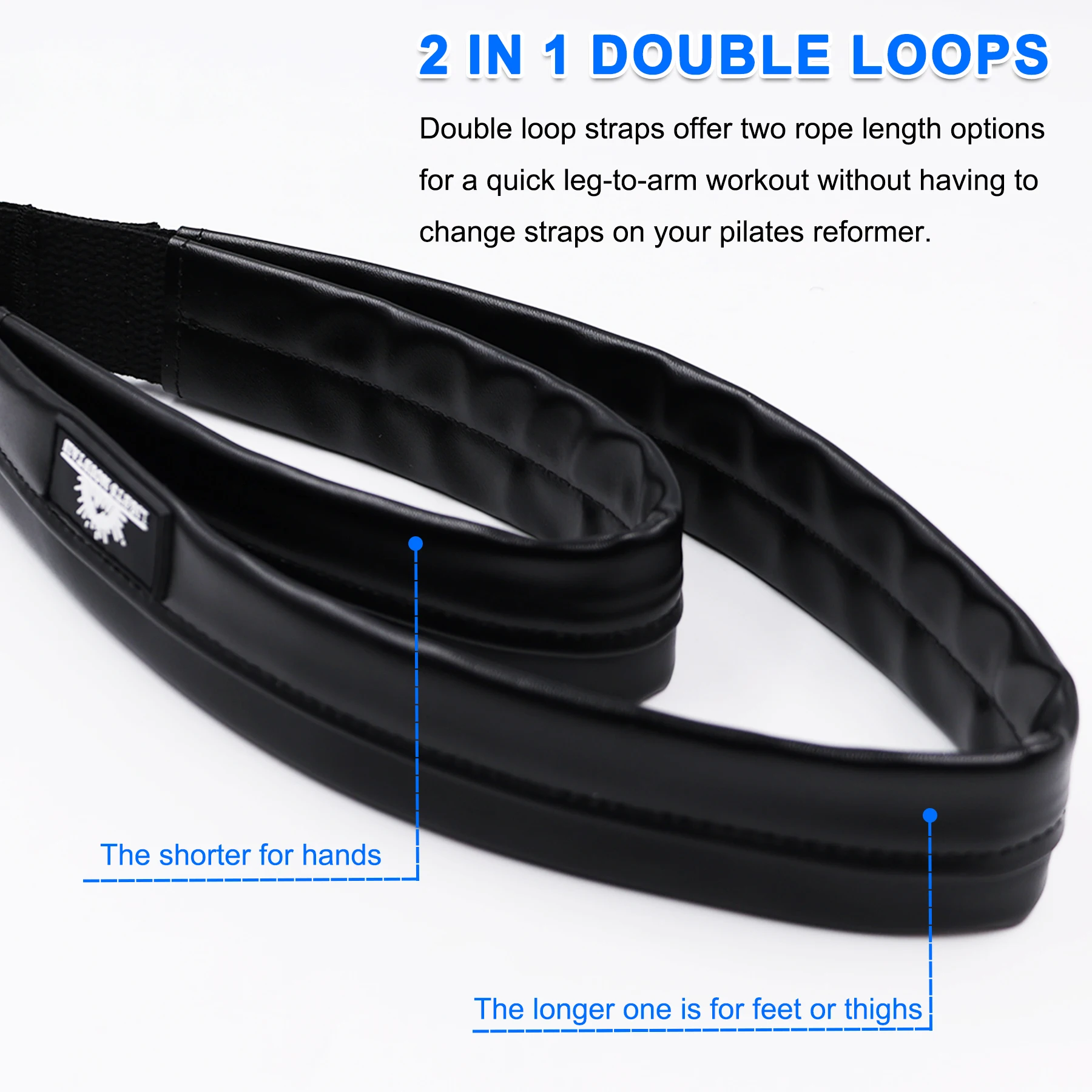 Lot De 1 Bracelet En Cuir Classique Pour Pilates/Gym - Neuf Avec Défauts Mineurs
