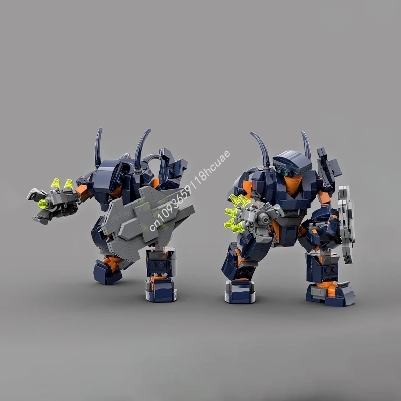 436PCS MOC Collectible Figures Halos Infinite: Hunter GAMES Model