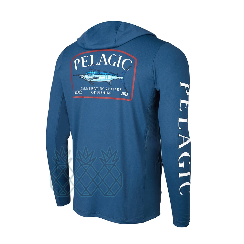 Pelagic Hoodie Fishing Shirts Summer Long Sleeve Performance Fish