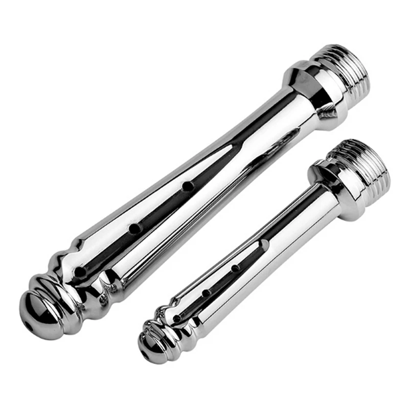 1pc  ducha chuveiro alta pressão Anal Cleaning Shower Head Metal Anus Enema Vaginal Washing Douche Cleaner 4