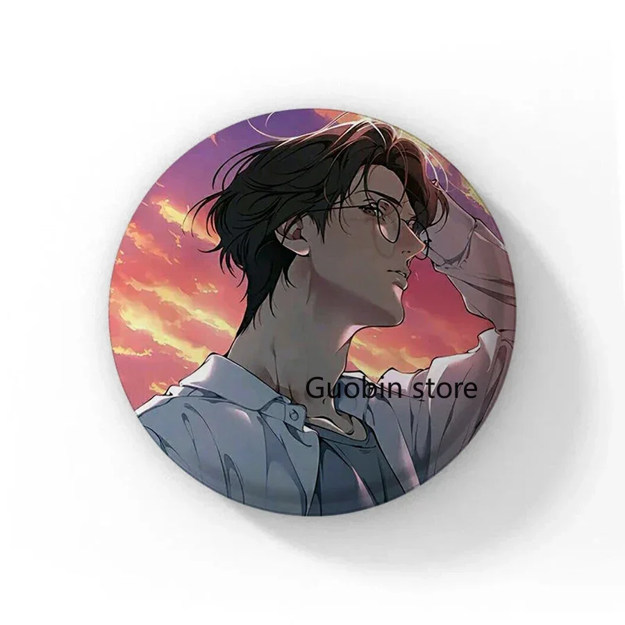 Enamel Pins 58mm Lost in The Cloud BL Anime Button Pin Cartoon Badge Backpack Decor