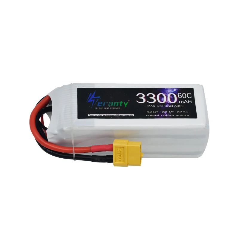 Batterie LiPo 11.1V 2200mAh 3S 30C XT60/XT30/T Connecteur RC
