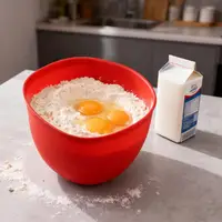 Revêtements de bol de mélangeur sur socle en Silicone, pour tête inclinable KitchenAid, accessoires de mélangeur de 5 litres, ensemble de gadgets de Cuisine utiles 5