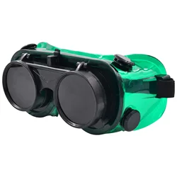 Dual - Lens Anti - Glare Welding Goggles with Advanced Light Protection (Black)