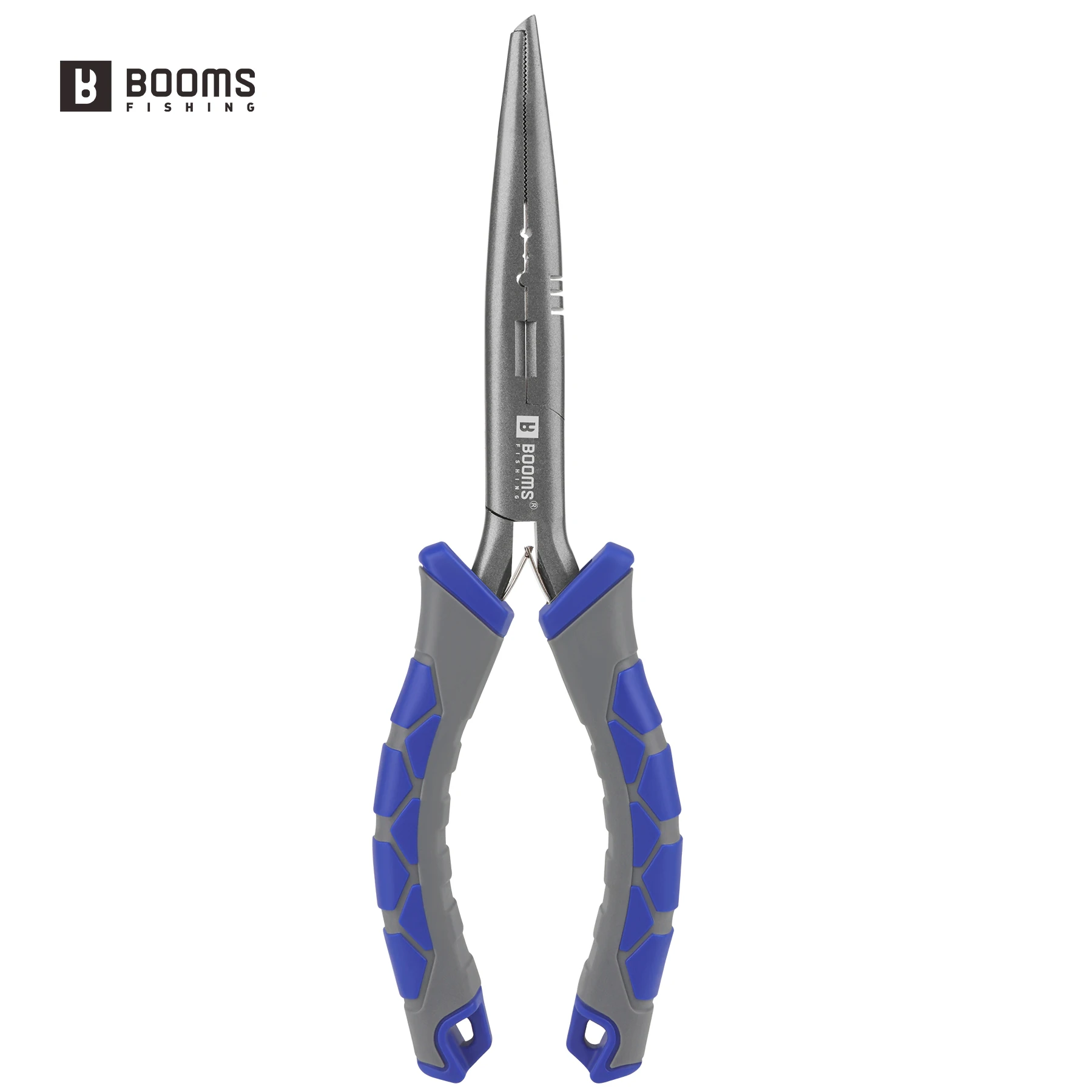 Booms pesca alicate de pesca multifuncional com bainha 23cm em linha reta nariz longo aço inoxidável cortador tesoura ferramentas