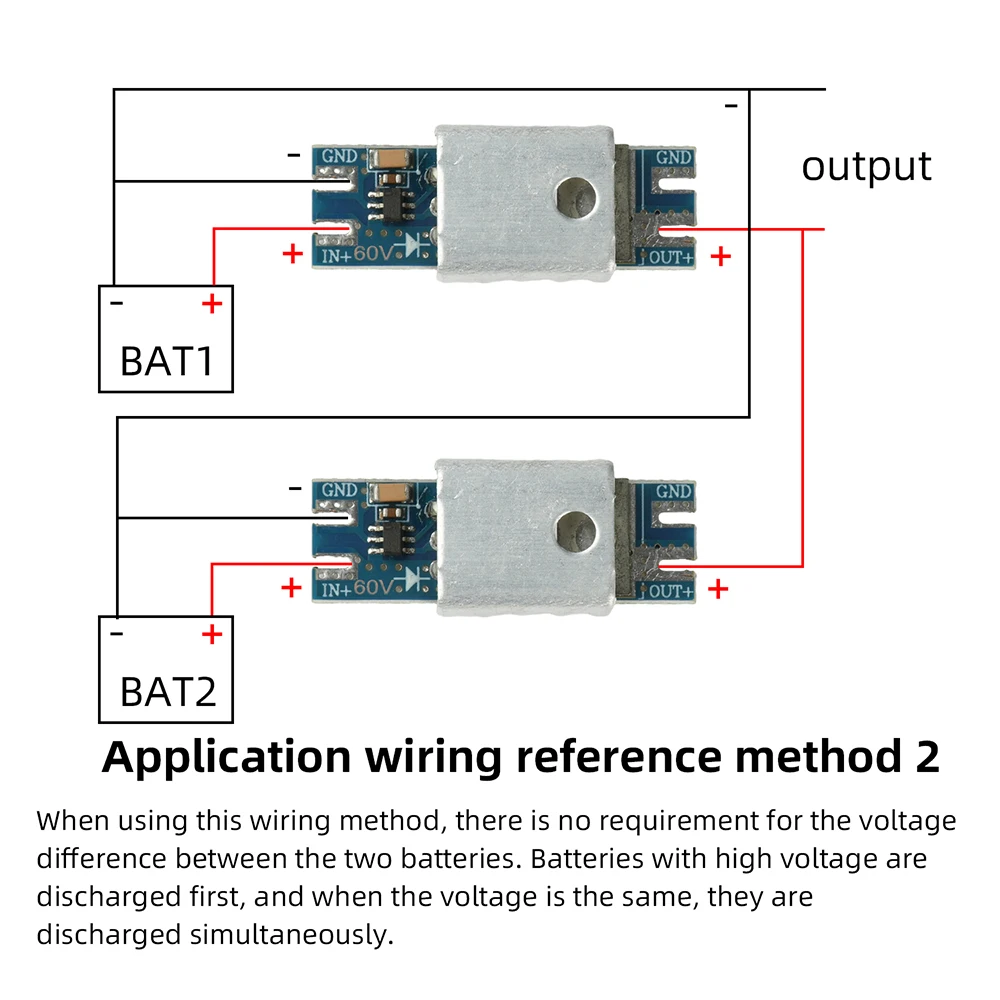 Modulo Diodo Ideale 20A DC 4-90V ad Alta Corrente Anti-Riflusso per Sistemi di Ricarica Solare e di Backup - Image 2