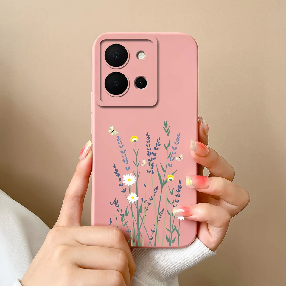 Mountain Flower Avocado Liquid Antifouling Protective Anti-drop Simplicity Phone Cover