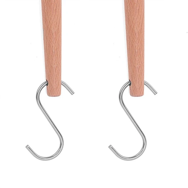 2-pack Heavy-Duty S Shaped Hooks Hammock S Hooks Utility Hooks, 3-Inch Long  - AliExpress