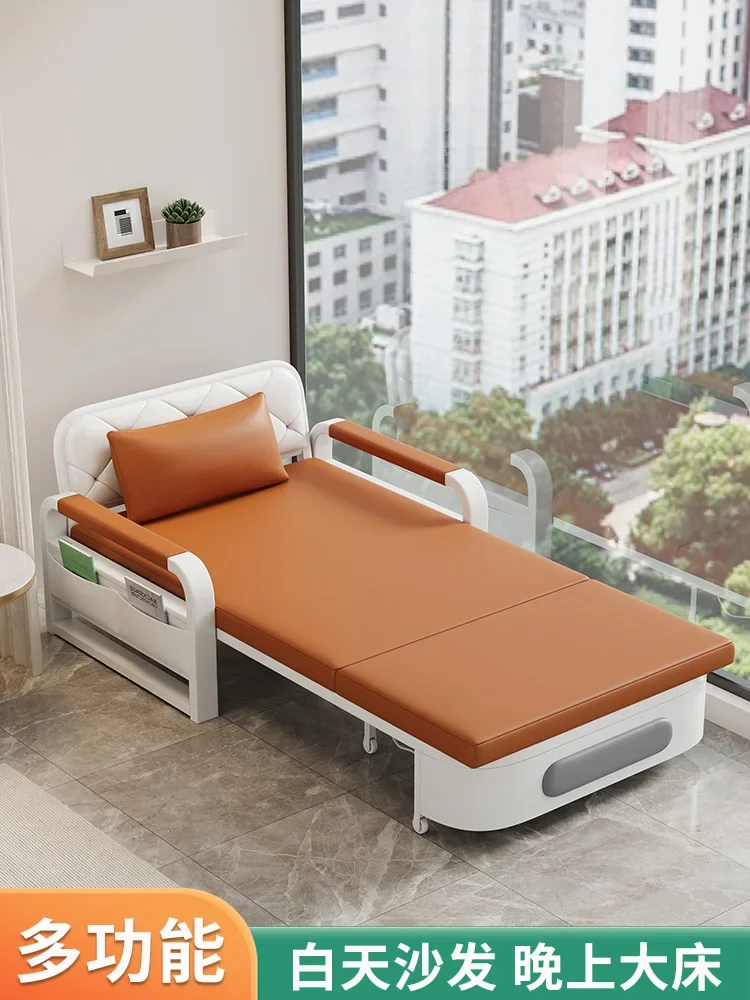 Balcony multifunctional bed, sofa bed, folding dual-purpose lazy sofa,balcony lounge chair,single person folding bed,retractable