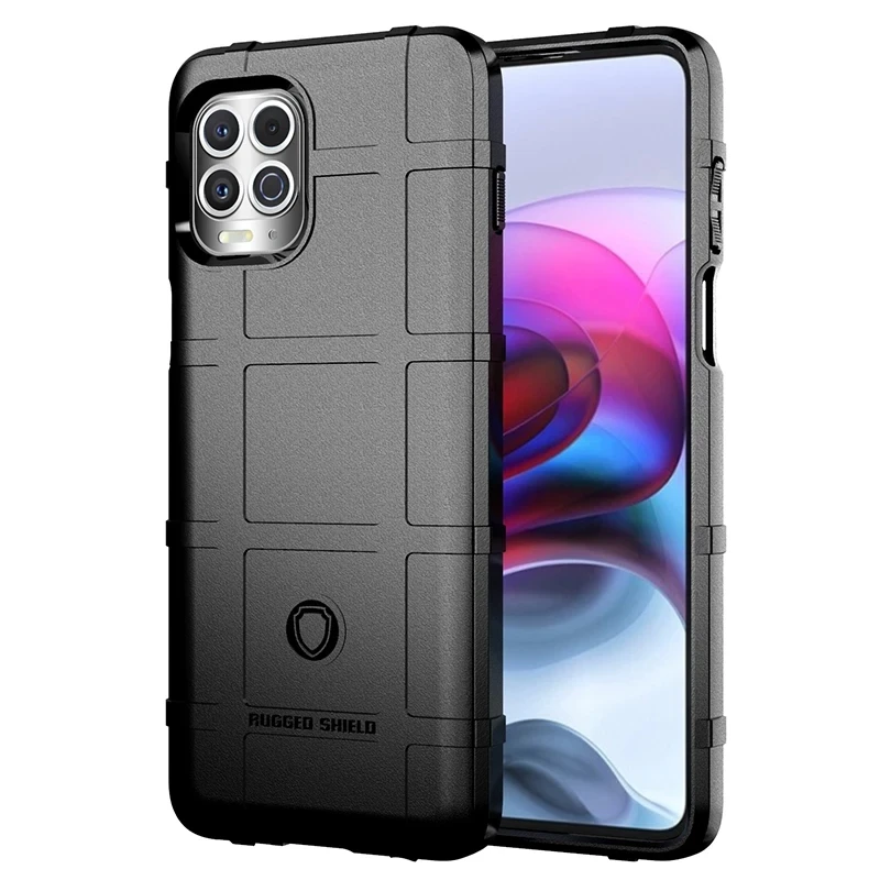 Enhanced Armor Shield Silicone Phone Case with Anti-Knock Matte Back Cover