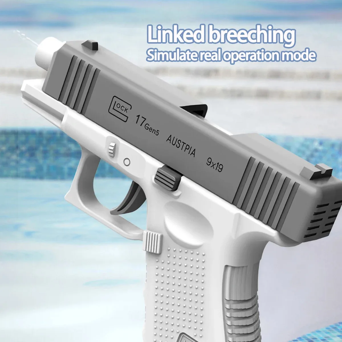 Water Guns Water Toy Launcher Glock Pistol Children Portable Water Gun Summer Shooting Game Outdoor Beach Toy For Adult Children