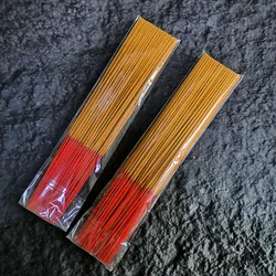 100 Natural Smokeless Incense Sticks for Wealth and Fortune (100pcs 32cm)