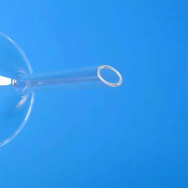 삼각형 깔때기 디펜서 실험실 장비, 고 붕규산염 유리, 긴 목 원추형 필터 깔때기, 40mm, 50mm, 60mm, 75mm, 100mm, 150mm