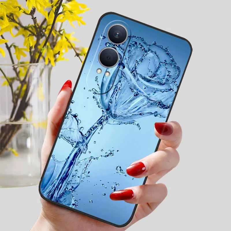 Luxury TPU Soft Silicon Shockproof Phone Case with Cute Cat Design