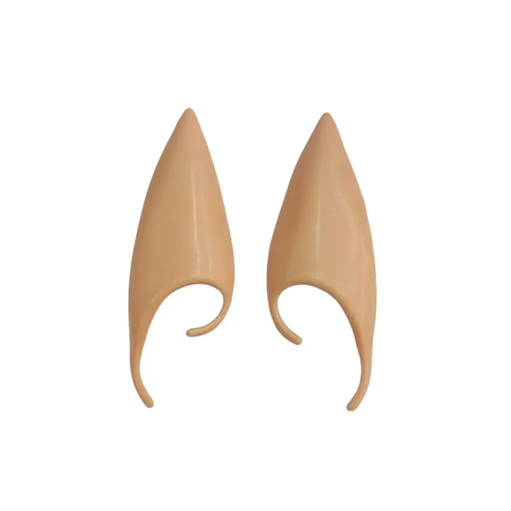 Halloween Vampire Fangs & Elf Ears Cosplay Accessories - Horror & Werewolf Role Play Dress-Up Props