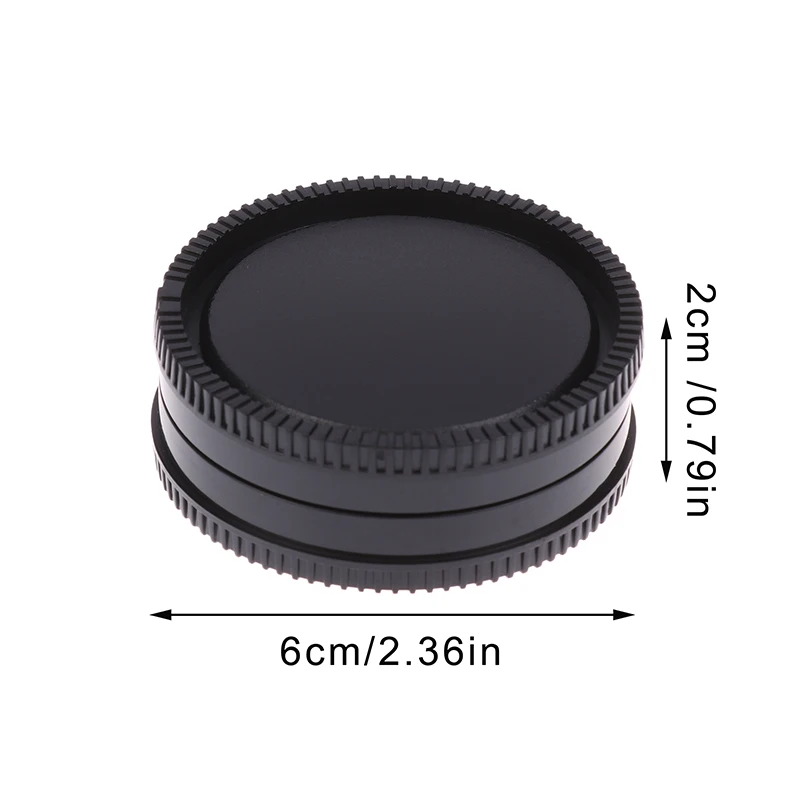 (여름4) 2개 카메라 액세서리 플라스틱 카메라 렌즈 캡 방진 커버 E 마운트 NEX7/NEX5/NEX3/A7/A7R2용 후면 렌즈 캡