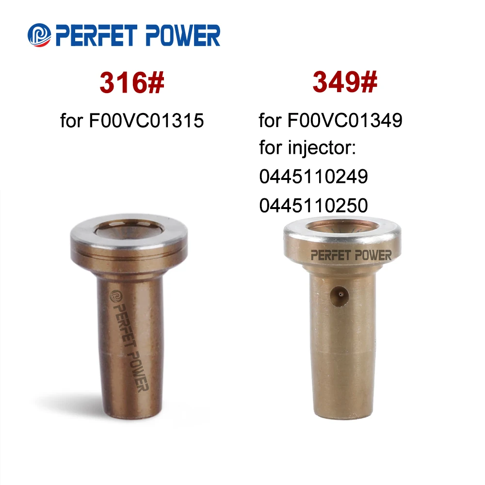 10PCS Valve Cap for F00VC01315 Control Valve 316, 349 for F00VC01349, 0445110249, 0445110250 Fuel Injector