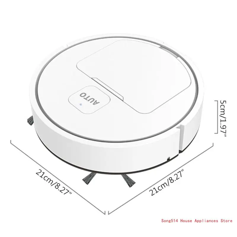 Strong Suction Sweeping Robot and USB Rechargeable Automatic Vacuum Cleaner 95AC images - 6