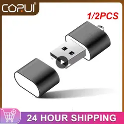 1/2PCS Mini High Speed USB2.0 Card Reader Mini USB TF Card Adapter For Memory Card For PC Computer Desktop Laptop