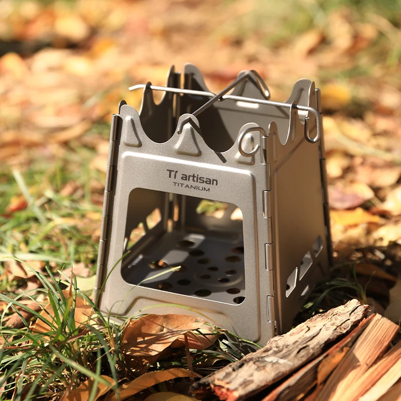 Titanium Camping Wood Stove 2