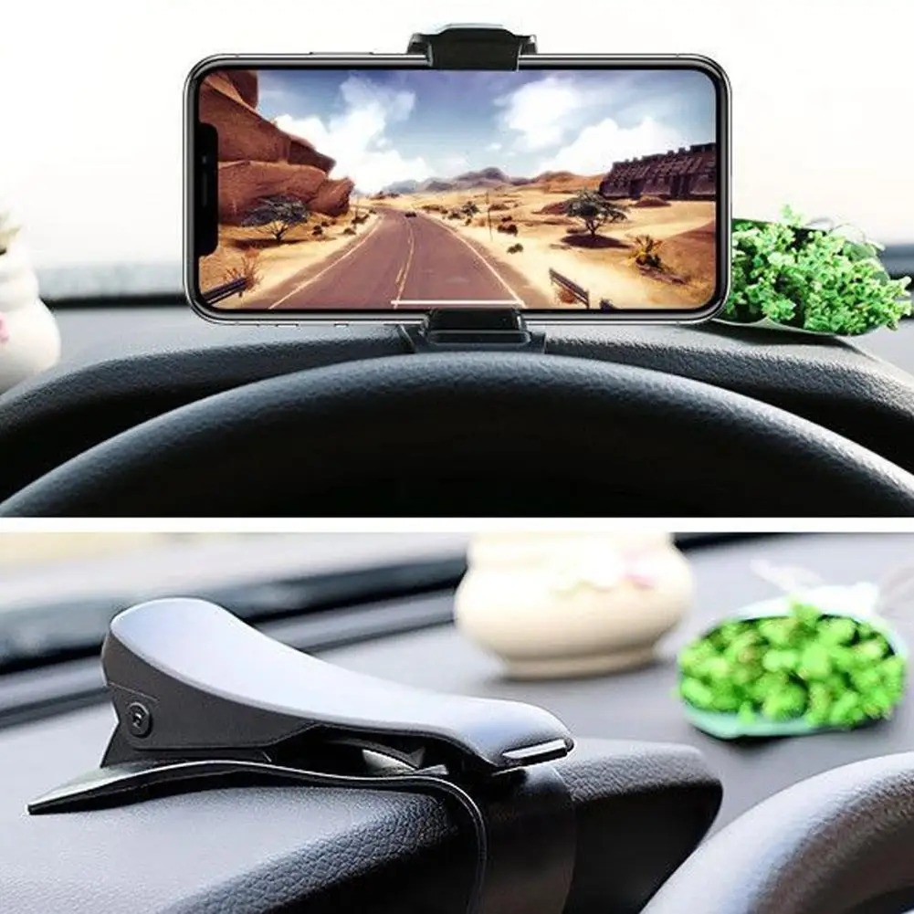 

Car Phone Holder Mount Stand Holder For Cell Phone In Car GPS Display Dashboard Bracket For Iphone Samsung