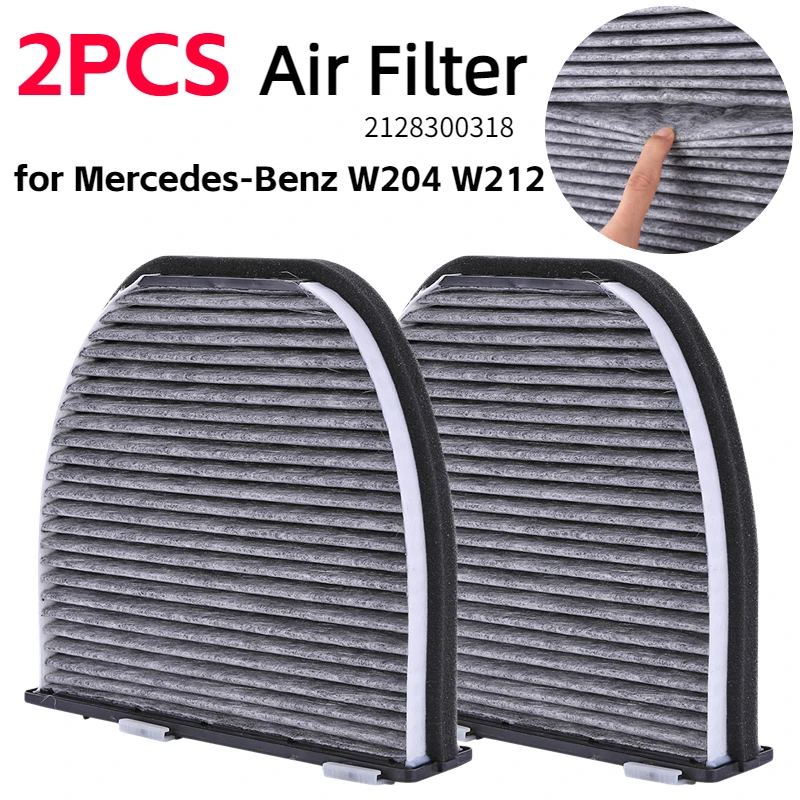 Activated Air Filter Calm 180 Motorcycle Cooling System Carbon Fiilter Cabin for Mercedes-Benz W204 W212 2128300318 air filter
