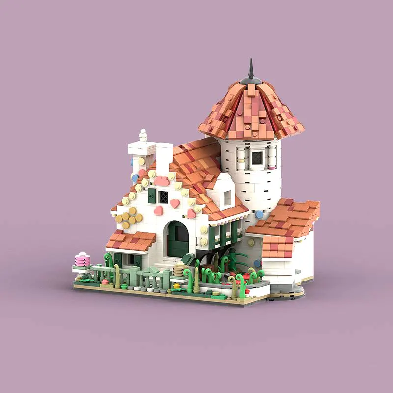 

MOC Creative Expert City Christmas House House Building Blocks Friends Castle Train Santa Claus Tree Bricks Toys For Kids Gifts