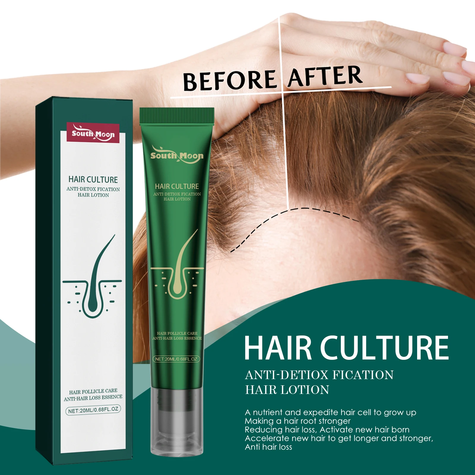 Hair Care Essence Prevent Hair Breakage Reduce Loss Repair Damaged Strengthen Root Ginger Care Essence Lotion hair growth serum hair growth cream hair care oil hair growth spray hair growth shampoo set