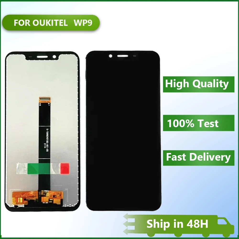 

Новинка 5,86 дюйма для Oukitel WP9 ЖК-дисплей и сенсорный экран дигитайзер Oukitel WP9 дисплей экран модуль аксессуары в сборе Замена