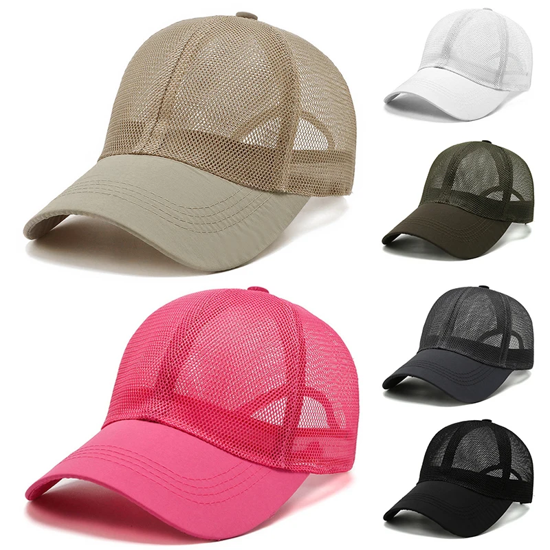 Baseball Hat Solid Color Hat Summer Outdoor Sports Men's Baseball Cap