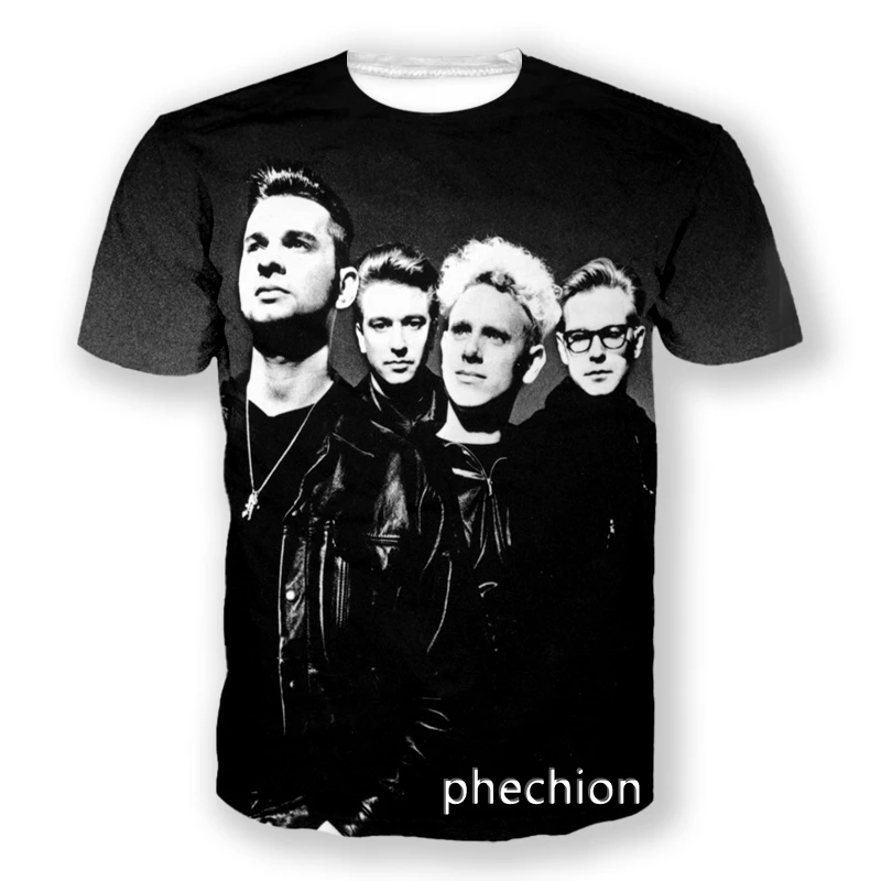 

Мужская футболка phechion Depeche-Mode с 3D принтом, женская футболка в стиле хип-хоп, модная одежда унисекс, лучшие поставщики для прямой поставки A249