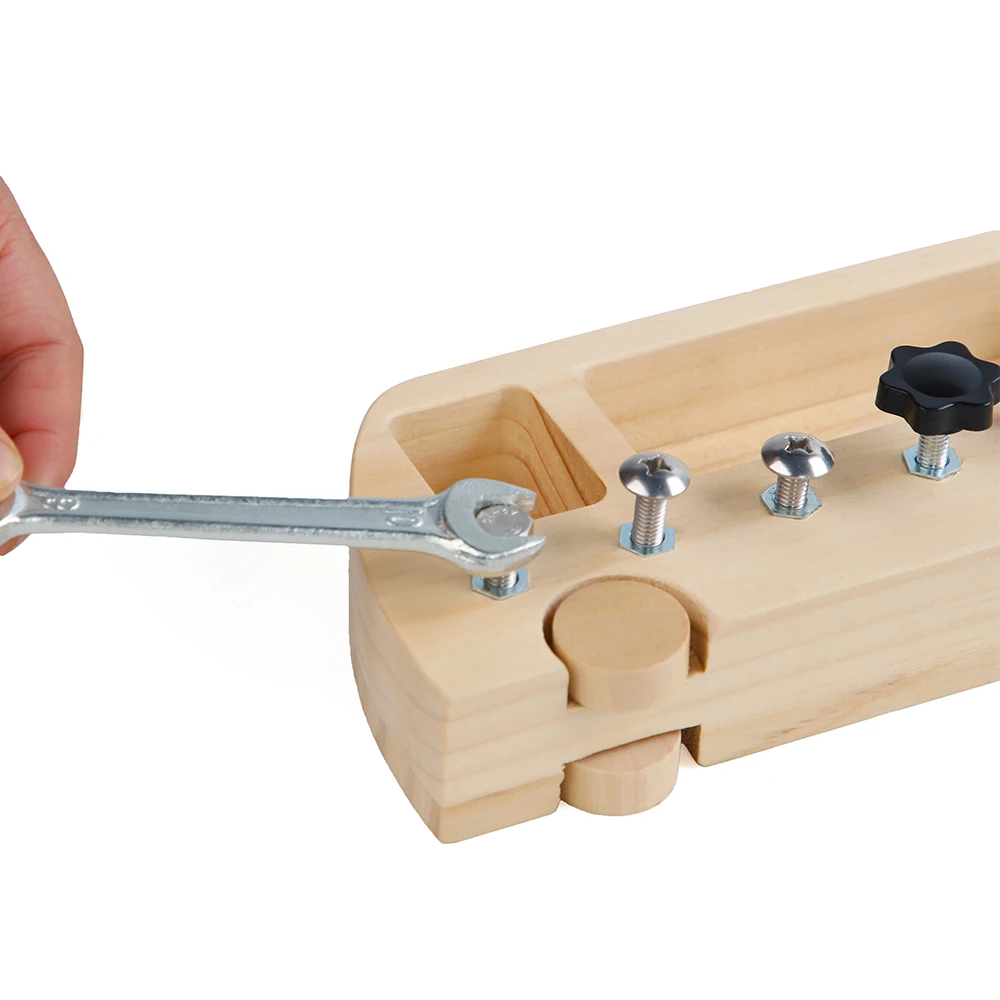 Nut Disassembly Busy Bus Educational Children's Toys Kids Birthday Gift Screw Car Model Screw Boys Creative Tool Assembled Toy 2