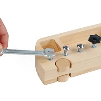 Nut Disassembly Busy Bus Educational Children's Toys Kids Birthday Gift Screw Car Model Screw Boys Creative Tool Assembled Toy 2