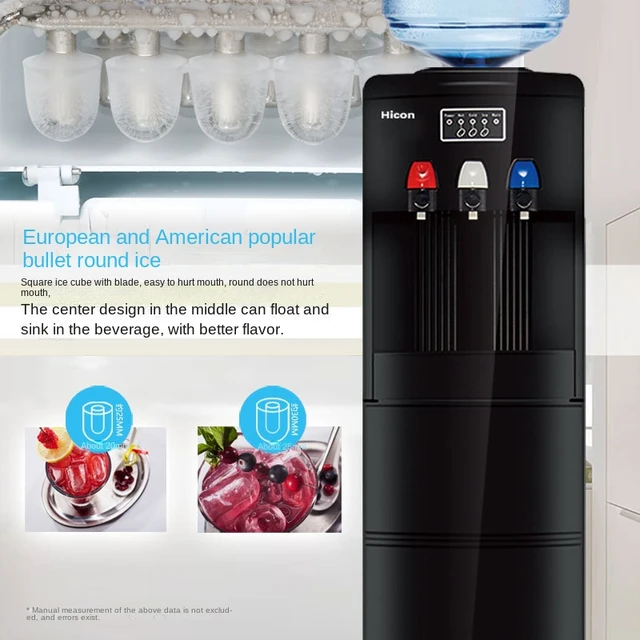 2in1 Water Cooler Dispenser With Builtin Ice Maker On