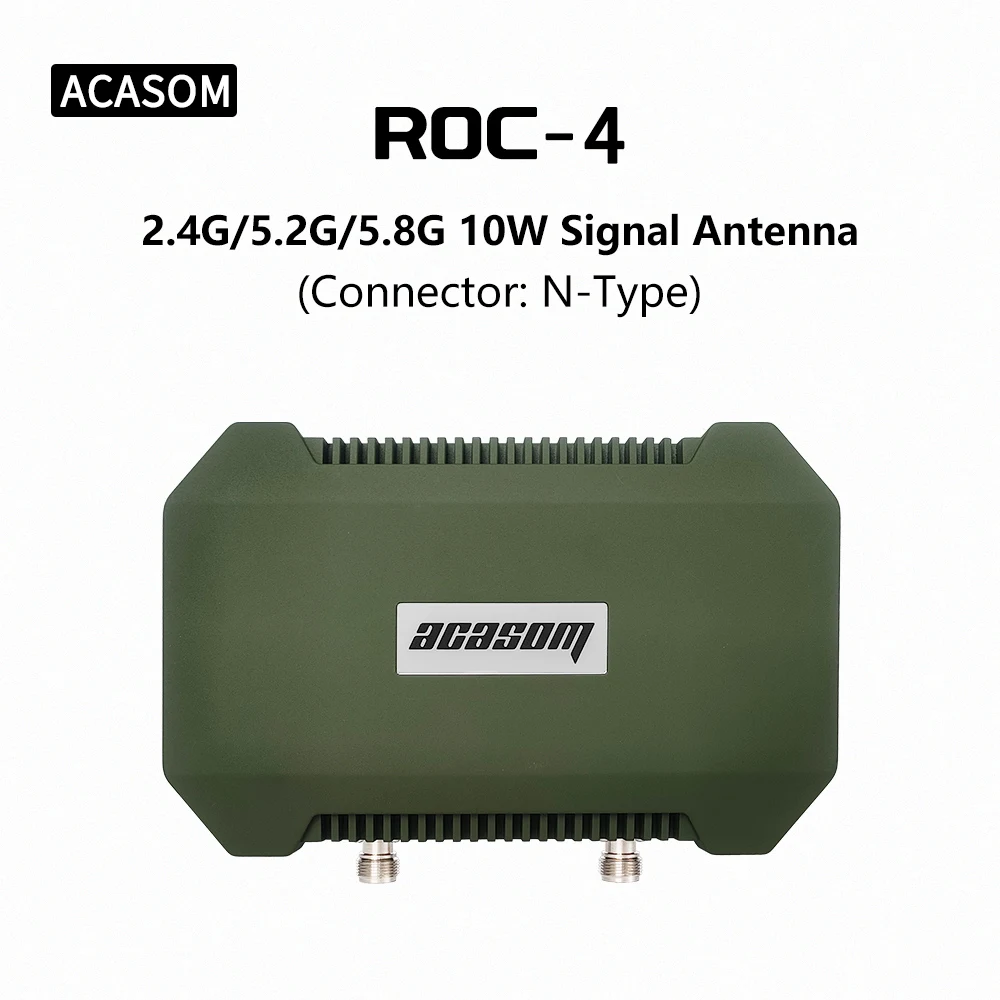 2.4G/5.8G 10W 8000mAh Dual-band Signal Booster Antenna Range Extender Remote for RC PRO RC2  DJI Mavic 3, 3T, Matrix and Autel